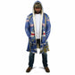 Custom Cape Verde Cloak Blue Shark National Flag