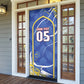 Custom Cape Verde Door Cover Blue Shark National Flag
