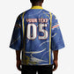 Custom Cape Verde Kimono Blue Shark National Flag