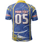 Custom Cape Verde Polo Shirt Blue Shark National Flag DT05