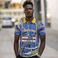 Custom Cape Verde Polo Shirt Blue Shark National Flag