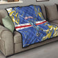 Cape Verde Quilt Blue Shark National Flag