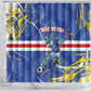 Cape Verde Shower Curtain Blue Shark National Flag