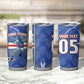 Custom Cape Verde Tumbler Cup Blue Shark National Flag