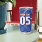 Custom Cape Verde Tumbler Cup Blue Shark National Flag