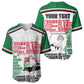 Personalized Sudan Baseball Jersey Secretary Bird With Typography Patterns - African Pride