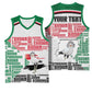 Personalized Sudan Basketball Jersey Secretary Bird With Typography Patterns - African Pride