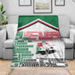 Sudan Blanket Secretary Bird With Typography Patterns - African Pride