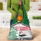 Sudan Grocery Bag Secretary Bird With Typography Patterns - African Pride