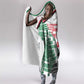 Sudan Hooded Blanket Secretary Bird With Typography Patterns - African Pride