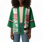 Personalized Sudan Kimono Secretary Bird With Typography Patterns - African Pride
