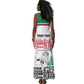 Personalized Sudan Tank Maxi Dress Secretary Bird With Typography Patterns - African Pride