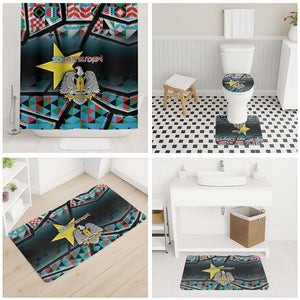 South Sudan Bathroom Set Geometric African Patterns - African Pride