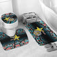 South Sudan Bathroom Set Geometric African Patterns - African Pride