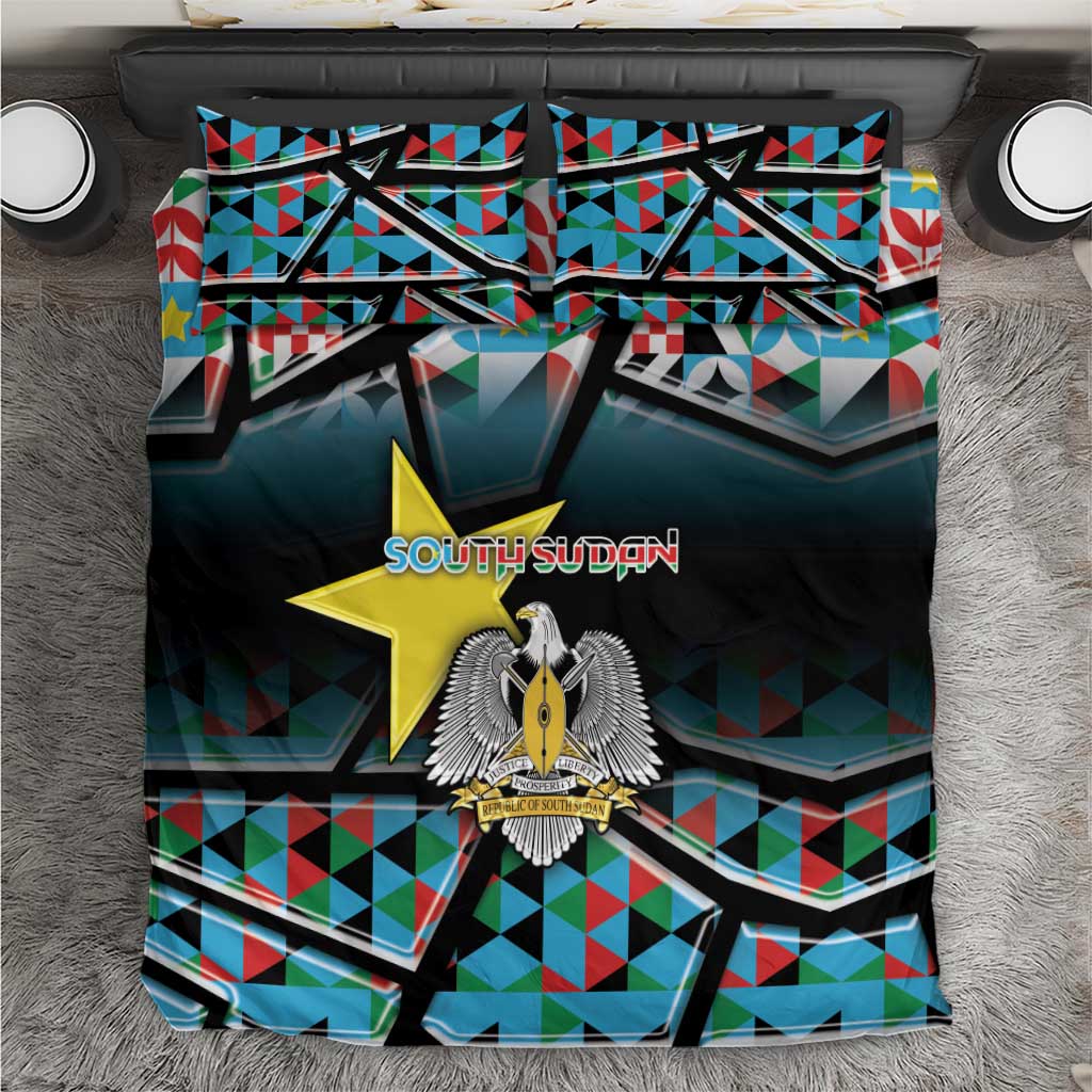 South Sudan Bedding Set Geometric African Patterns - African Pride