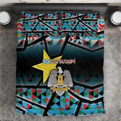 South Sudan Bedding Set Geometric African Patterns - African Pride