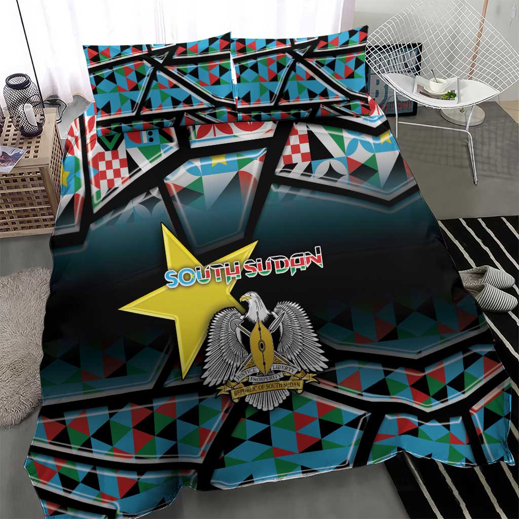 South Sudan Bedding Set Geometric African Patterns - African Pride