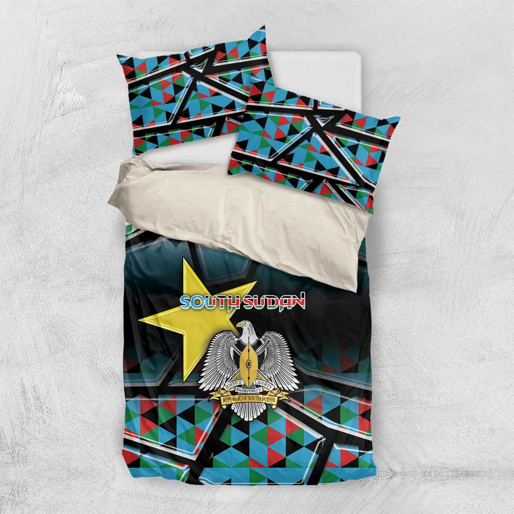 South Sudan Bedding Set Geometric African Patterns - African Pride