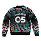Custom South Sudan Bomber Jacket Geometric African Patterns - African Pride