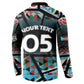 Custom South Sudan Button Sweatshirt Geometric African Patterns