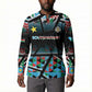 Custom South Sudan Button Sweatshirt Geometric African Patterns