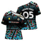 Custom South Sudan Cross Shoulder Shirt Geometric African Patterns - African Pride