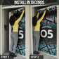 Custom South Sudan Door Cover Geometric African Patterns - African Pride