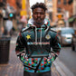 Custom South Sudan Hoodie Geometric African Patterns - African Pride