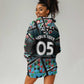 Custom South Sudan Hoodie Dress Geometric African Patterns - African Pride
