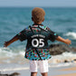 Custom South Sudan Kid Hawaiian Shirt Geometric African Patterns - African Pride