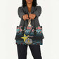 South Sudan Leather Bag Geometric African Patterns - African Pride