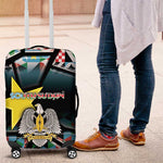 South Sudan Luggage Cover Geometric African Patterns - African Pride