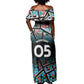 Custom South Sudan Off Shoulder Maxi Dress Geometric African Patterns - African Pride