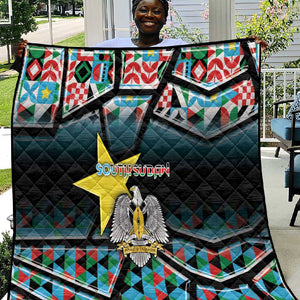 South Sudan Quilt Geometric African Patterns - African Pride