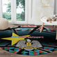 South Sudan Round Carpet Geometric African Patterns - African Pride