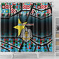 South Sudan Shower Curtain Geometric African Patterns - African Pride