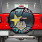 South Sudan Spare Tire Cover Geometric African Patterns - African Pride