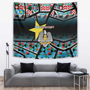 South Sudan Tapestry Geometric African Patterns - African Pride