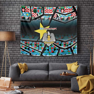 South Sudan Tapestry Geometric African Patterns - African Pride