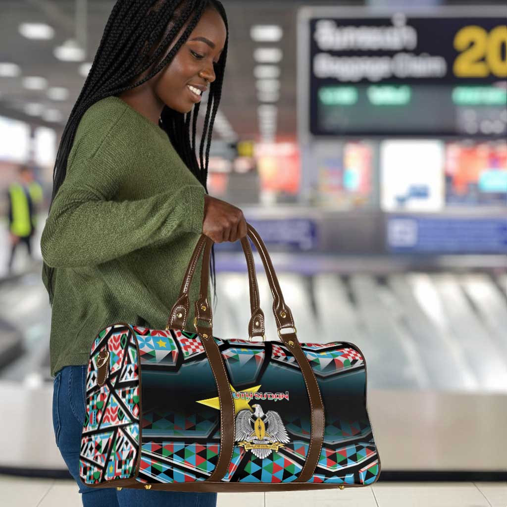 South Sudan Travel Bag Geometric African Patterns - African Pride