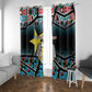 South Sudan Window Curtain Geometric African Patterns - African Pride
