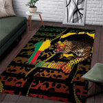 Benin Area Rug Powerful African Leopard - African Pride