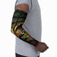 Personalized Benin Arm Sleeves Powerful African Leopard - African Pride
