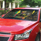 Benin Auto Sun Shade Powerful African Leopard - African Pride