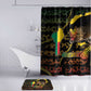 Benin Bathroom Set Powerful African Leopard - African Pride