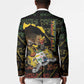 Personalized Benin Blazer Powerful African Leopard - African Pride