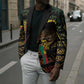 Personalized Benin Blazer Powerful African Leopard - African Pride