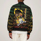 Personalized Benin Bomber Jacket Powerful African Leopard - African Pride