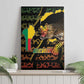 Benin Canvas Wall Art Powerful African Leopard - African Pride