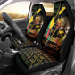 Benin Car Seat Cover Powerful African Leopard - African Pride